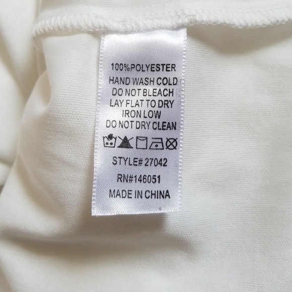 White Lace Racerback Top - Picture 6 of 8